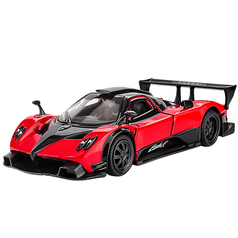 Modèle de voiture de sport en alliage 1:36 Utopia Zonda Huayra, jouet pour garçons, collection avancée, décoration pour chambre