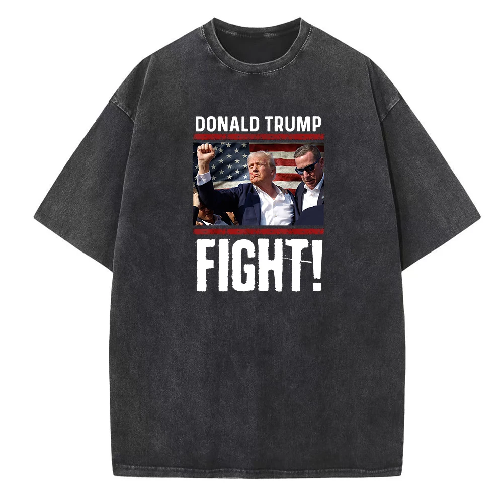 

Donald Trump 2024 Shirts Harajuku O-Neck Cotton Vintage T-Shirts