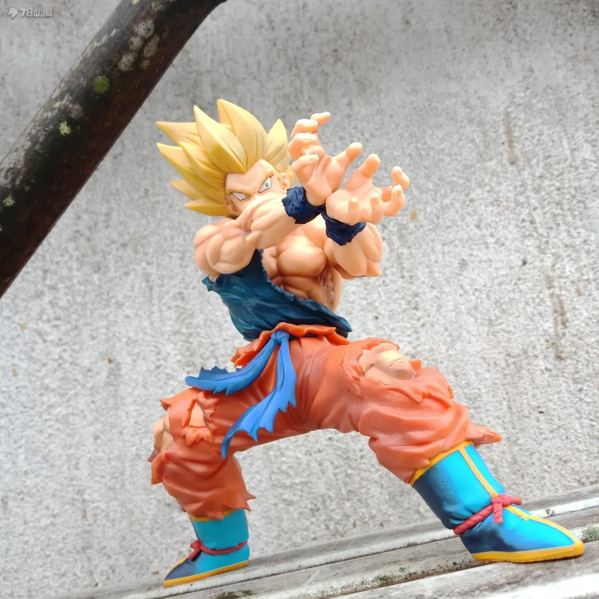 Anime Dragon Ball Battle Damage Shock Wave Son Goku Figuur Super Saiyan Kame Hame Ha 20e Model Speelgoed Gift Action Figure
