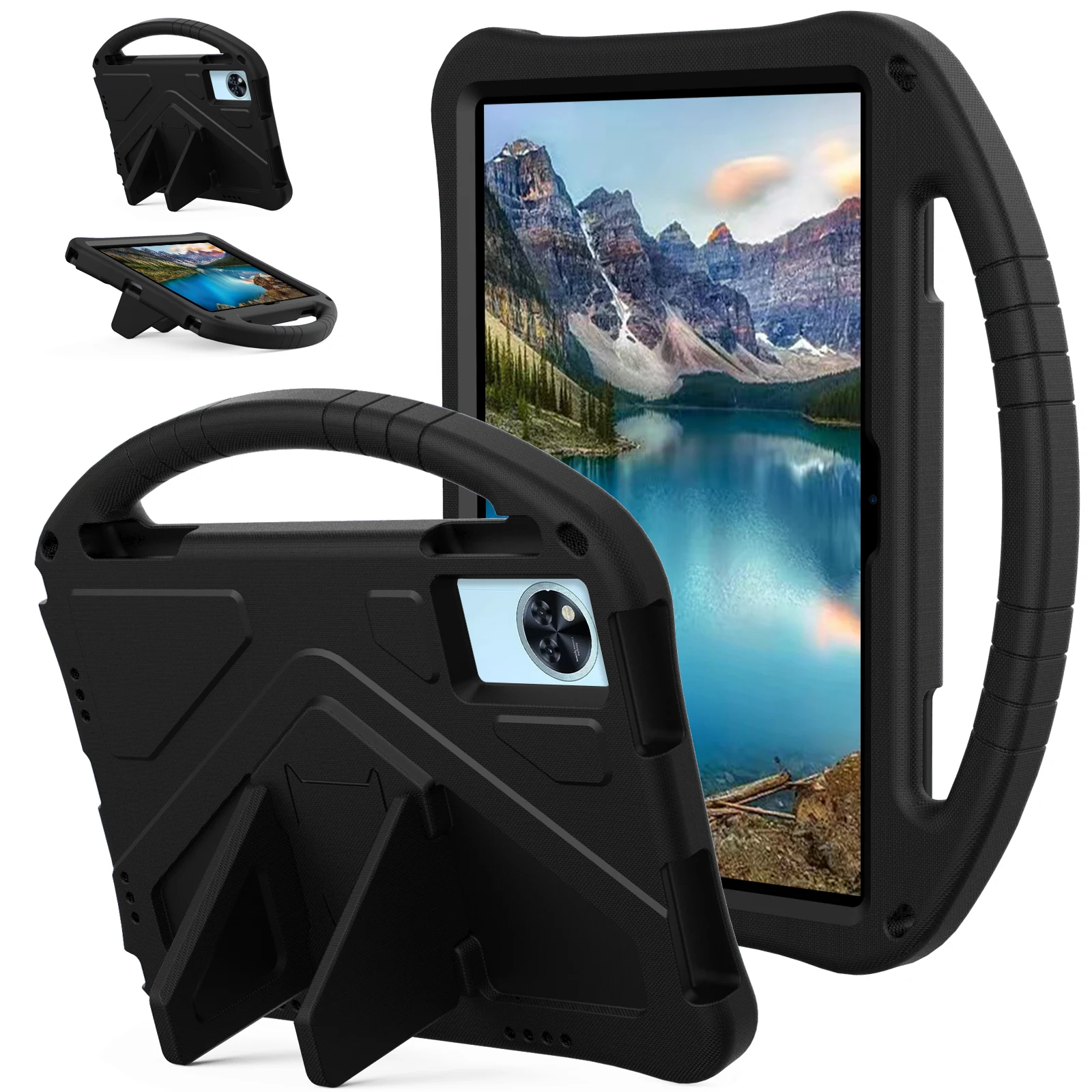 

Чехол-подставка из ЭВА для Lenovo Idea Tab 11 (K11 Gen 2) Xiaoxin Pad 11 2025 TB336FU TB336ZU TB335FC, детский милый чехол-держатель для рук