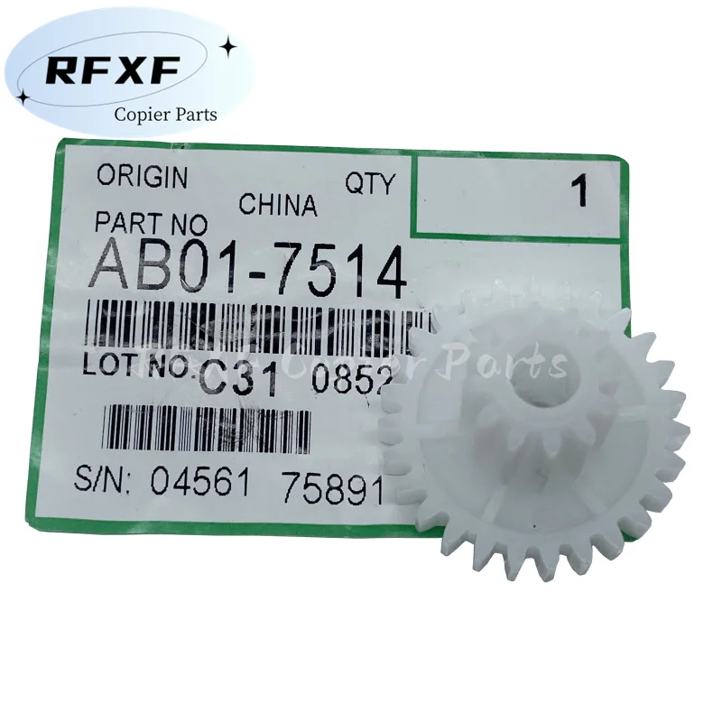 3PCS AB01-7514 Original Quality For Ricoh MP 1107 907 906 907 1100 1356 1350 1357 Powder Supply Gear Copier Printer Parts