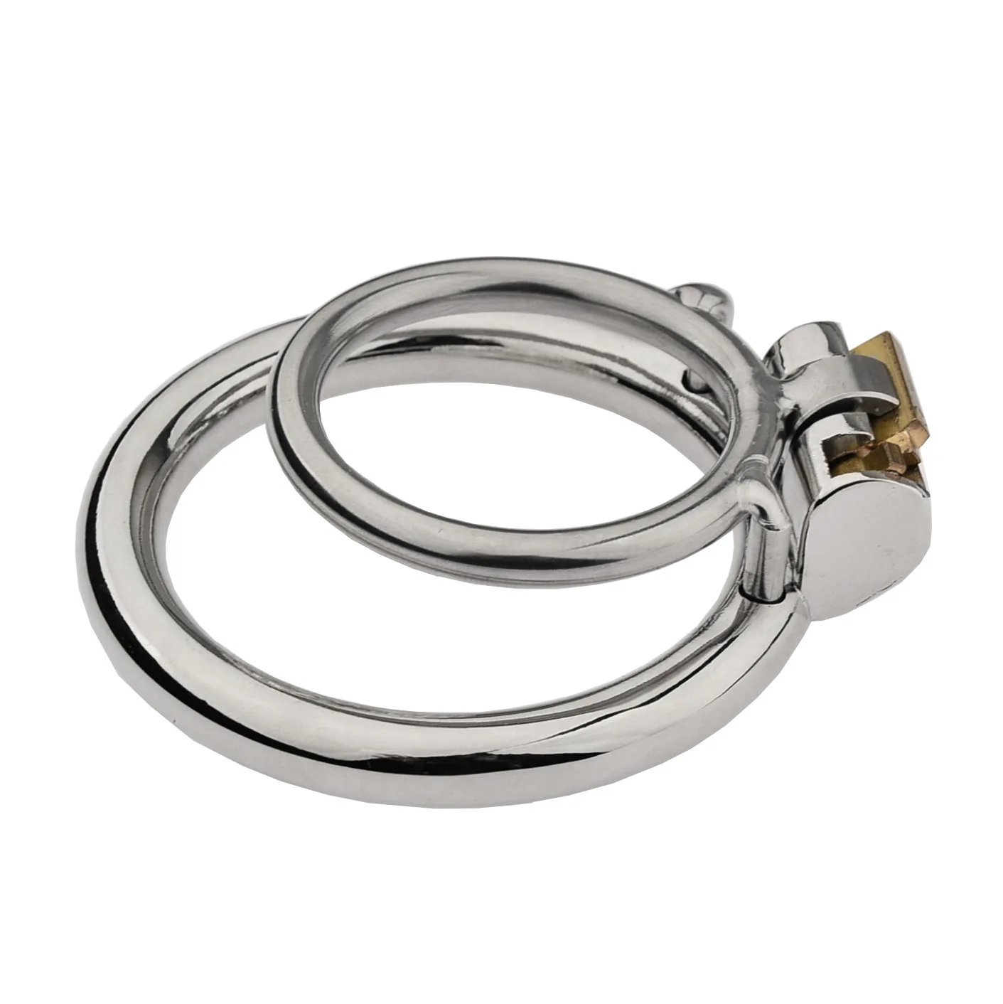 Stainless Steel Lock Male Chastity Device Cock Cage Abstinence Penis Lock Cock Ring Chastity Belt Erotic Urethral Chastity Cage