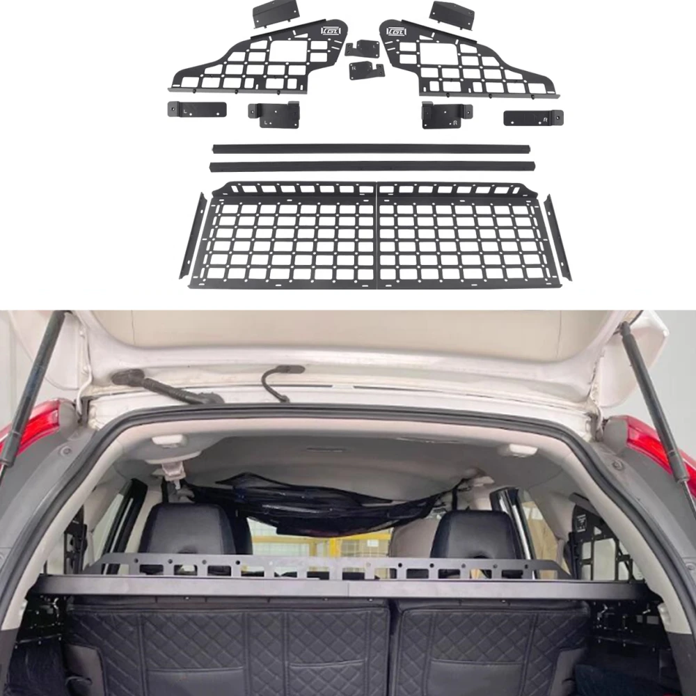 

Not fit Rear Power Gate! Molle Panels for Honda CR-V 2012 2013 2014 2015 Trunk Shelf Modular Storage Racks Cargo Organizers