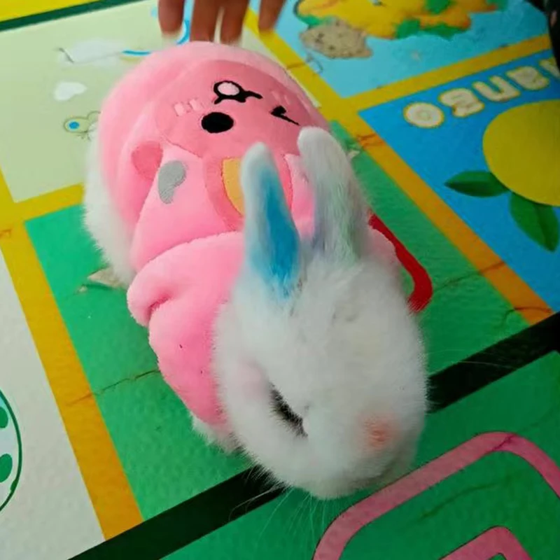 Warm Fleece Rabbit Guinea Pig Clothes Cute Print Pet Sweater for Small Little Animals Bunny Chinchilla Hamster Pullovers Costume