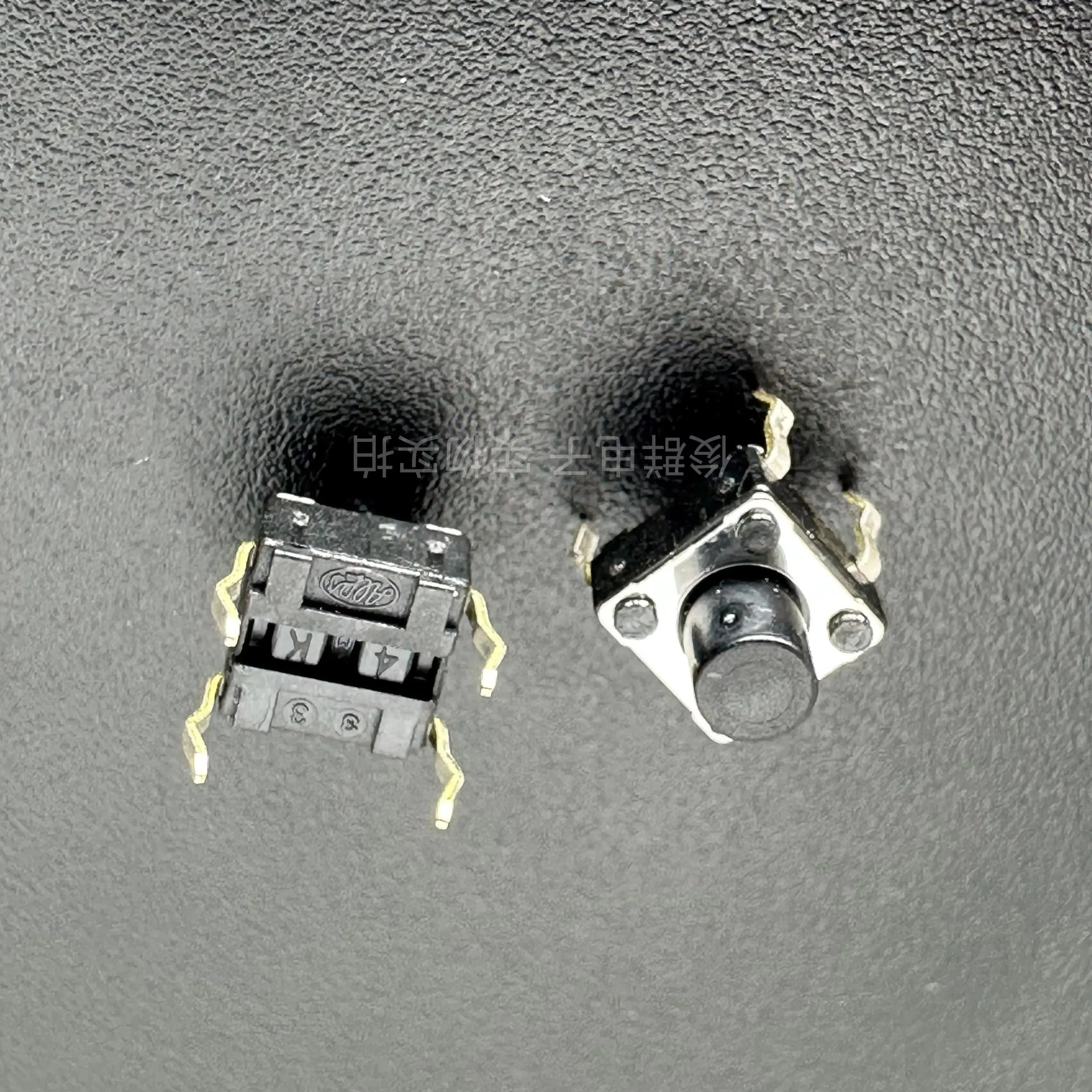 

100pcs/original Japanese SKHHBVA010 touch switch 6*6*7 black button straight into 4 feet