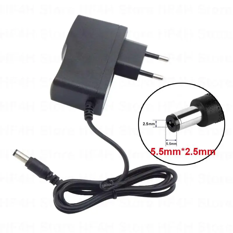 

AC 100V-240V Converter Adapter DC 3V 5V 6V 8V 9V 10V 12V 15V 1A 2A 1000mAh 2000mA Power Supply EU Plug DC 5.5mmx2.1mm B4