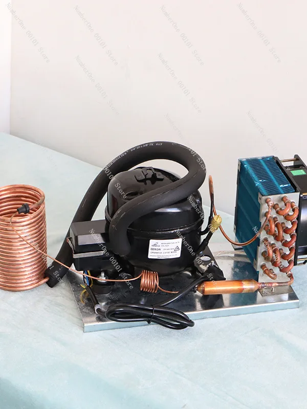

QD30W small chiller 220V refrigeration circulating water micro refrigeration compressor set DIY Others
