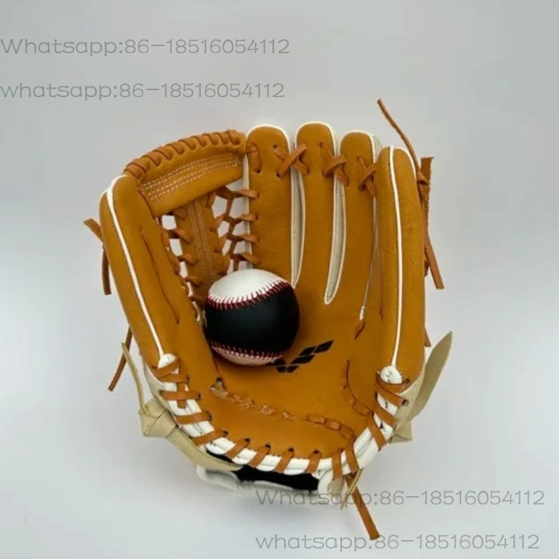 Baseball and Softball Gloves with A Soft Pigskin Head Layer and Thickened Baseball and Softball Gloves