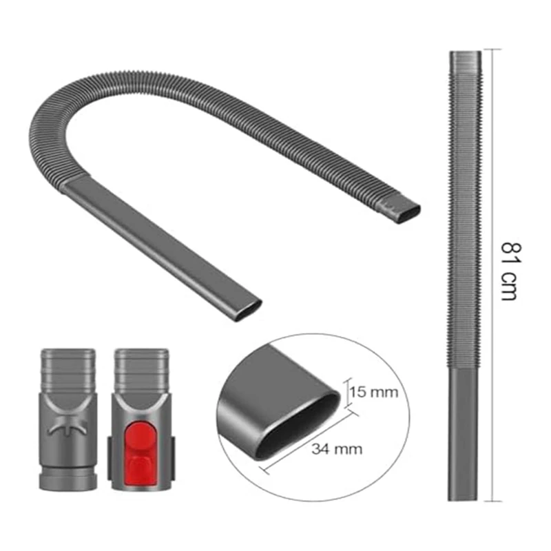 Dyson v11,v10,v15,v12,v8,v7,v6に適した掃除機用の柔軟な掃除機ツール