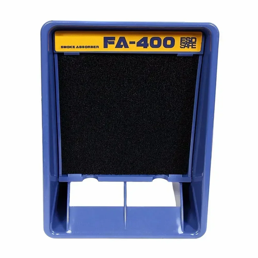 Imagem -05 - Absorvedor de Fumaça de Ferro de Solda Esd Extrator de Fumaça Instrumento de Fumar com Peças de Esponja de Filtro de Carvão Ativado 220v 110v Fa400