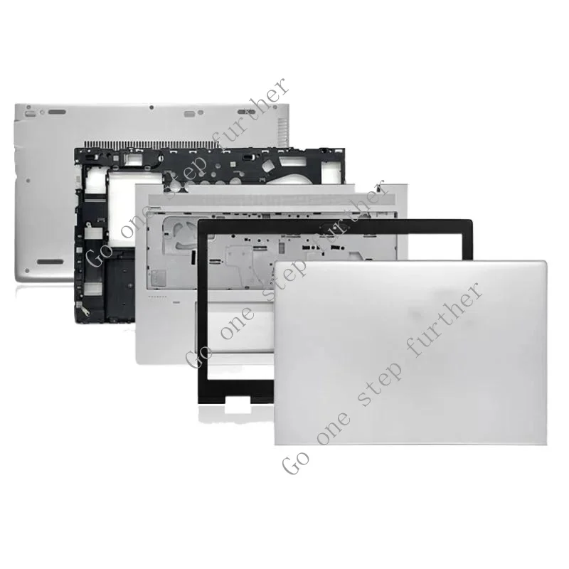 WYORESY Lcd Back Cover Front Bezel Palrmest Bottom Lower Case for HP Probook 650 655 655 G4 G5 L09575-001 L09579-001 L09602-001