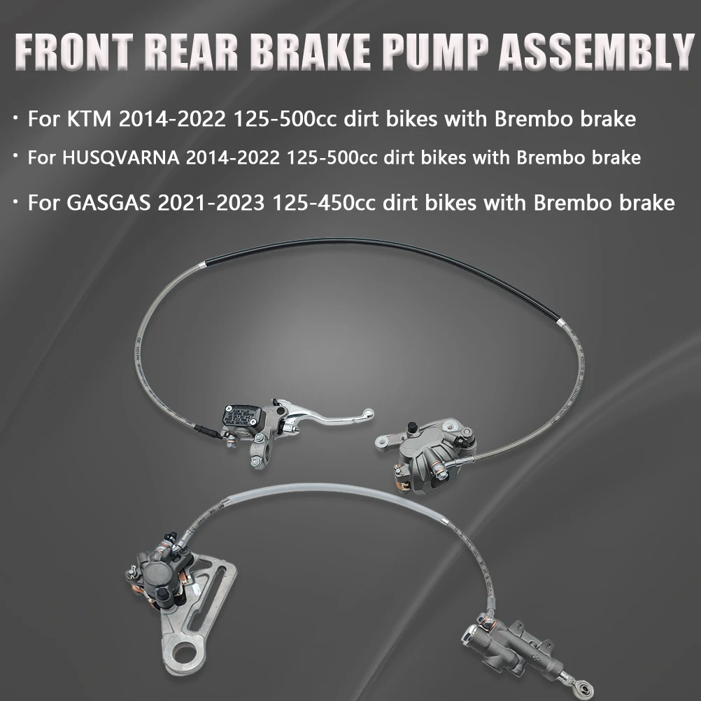 

For Brembo Brake Motorcycle Front Rear Brake Master Cylinder Pump Caliper Assembly KTM HUSQVARNA GASGAS EXC EXCF SX SXF FC FE TC
