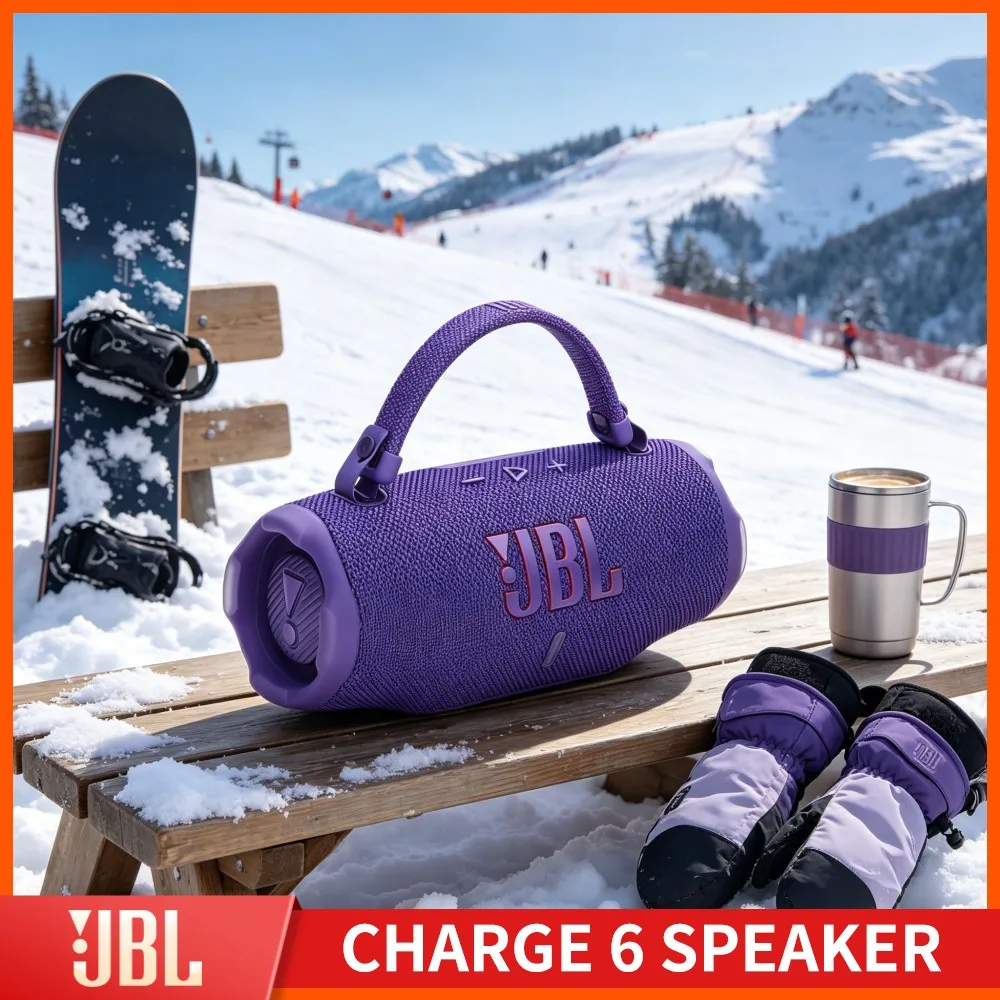 Stream Peak Clear Bass JBL CHARGE6 Bluetooth Speaker RGB Handsfree IP67 Waterproof Dual Driver TF Card Wireless Stereo Audio