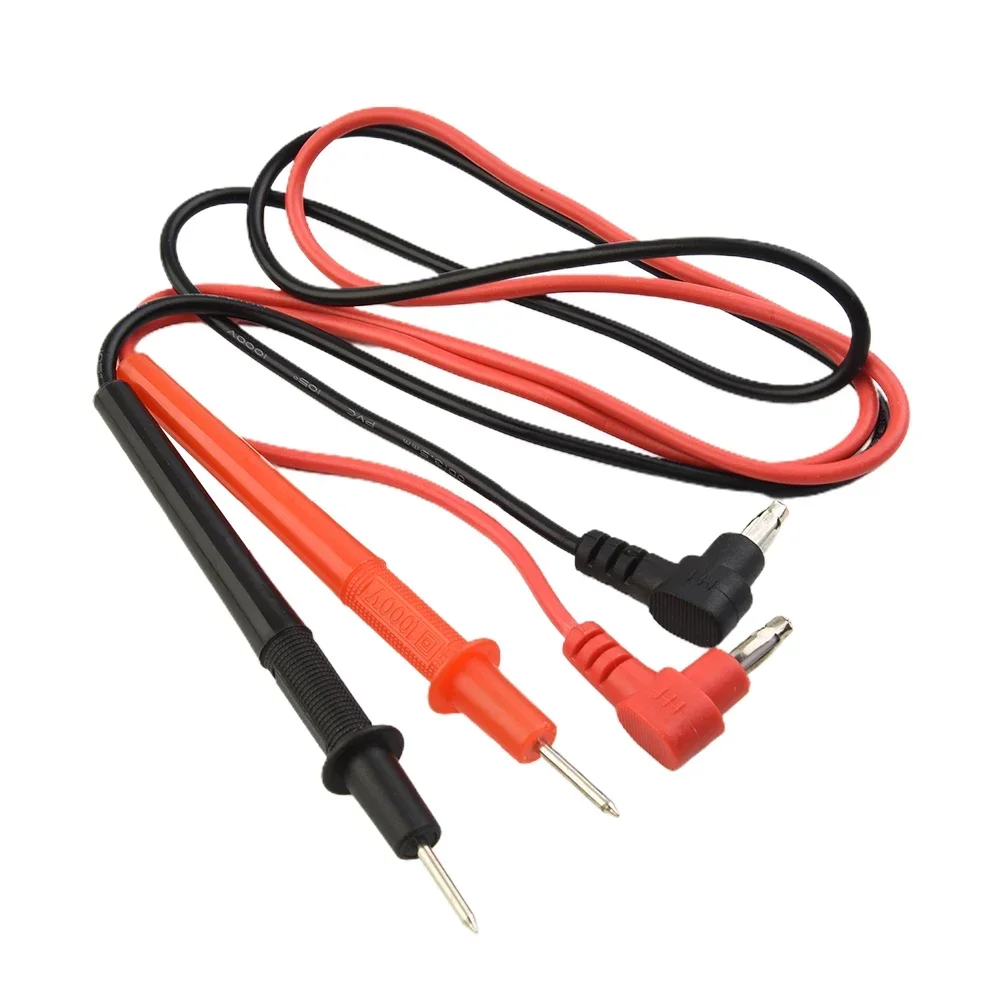 1 Pair Digital Multimeter Probe Wire Needle Tip Universal Test Leads With Clip Multi Meter Tester Lead Probe Wire Pen