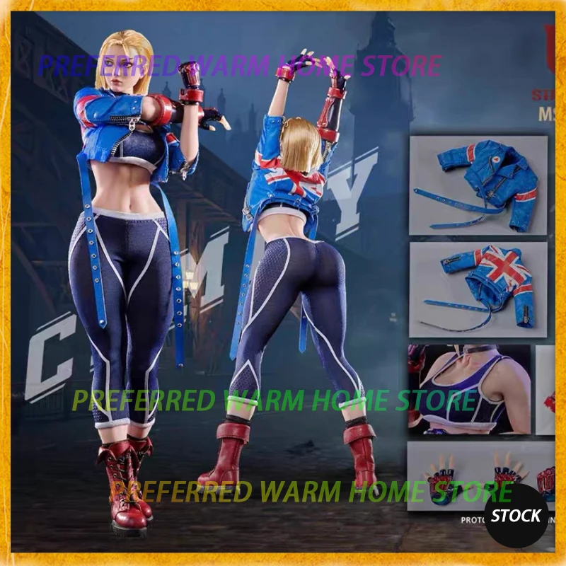 In Stock Originate STAR MAN SF 6 Cammy White Movability Model Toys Collection Starman MS-012 1/6 Soft Rubber Killer Bee