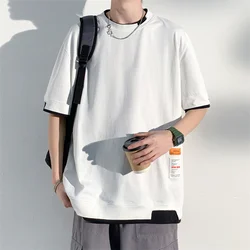 T Shirt Oversize Cotton Men Mens Summer Tshirts Oversized Tee Shirts 5XL Casual Wear T Shirt Tee for Man Streetwear Big Size