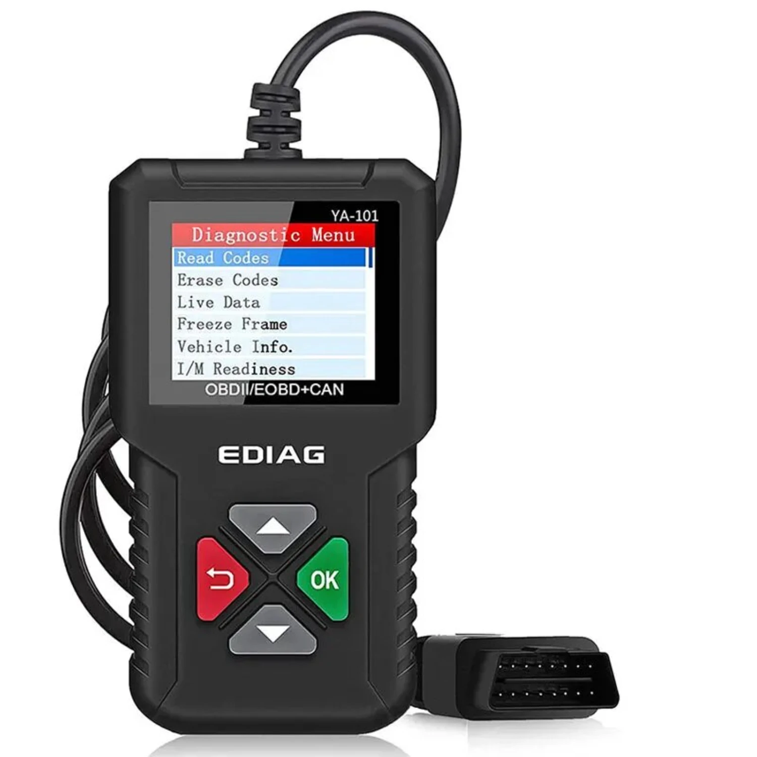 Efficient, Powerful Multi-language YA101 Automotive OBD2 Diagnostic Car Engine Fault Code Reading Detector - The Ultimate Tool f