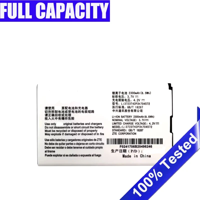 

New Li3723T42P3h704572 Battery For ZTE MF90 MF90+ MF90M MF91 MF91T MF91S2 MF91D MF91SMTC 833F 831FT 4G Wifi Router Replacement