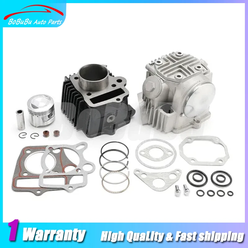 Compatible with Honda C90 Cub 90cc Piston Kit with Cylinder Head 47mm Fits 12101-GB1-900 12200-GN8-920 12301-GB6-910 Motorcycle