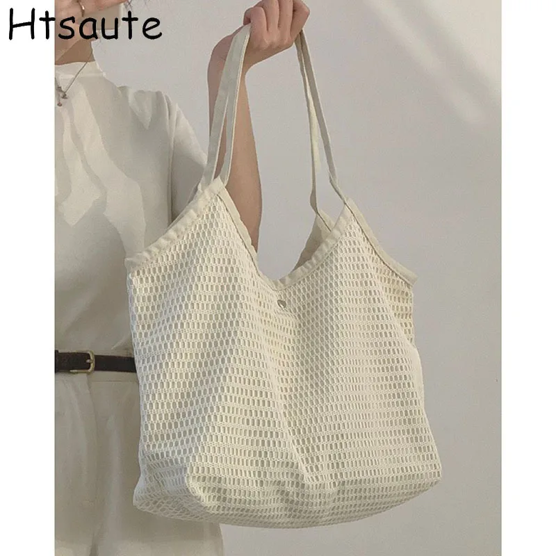 Large Capacity Women Shoulder Bag Casual Canvas Big Totes Bag Travel Handbag Sports And Leisure Handbag Fashion Shopping Bag