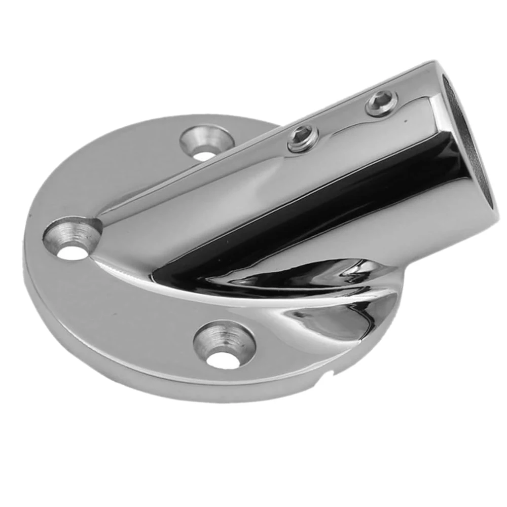 Boat Hand Rail Fitting, Stainless Steel 316 Boat Hand Rail Base, Round/Rectangular Base, Marine Yacht Boat Railing Hardware