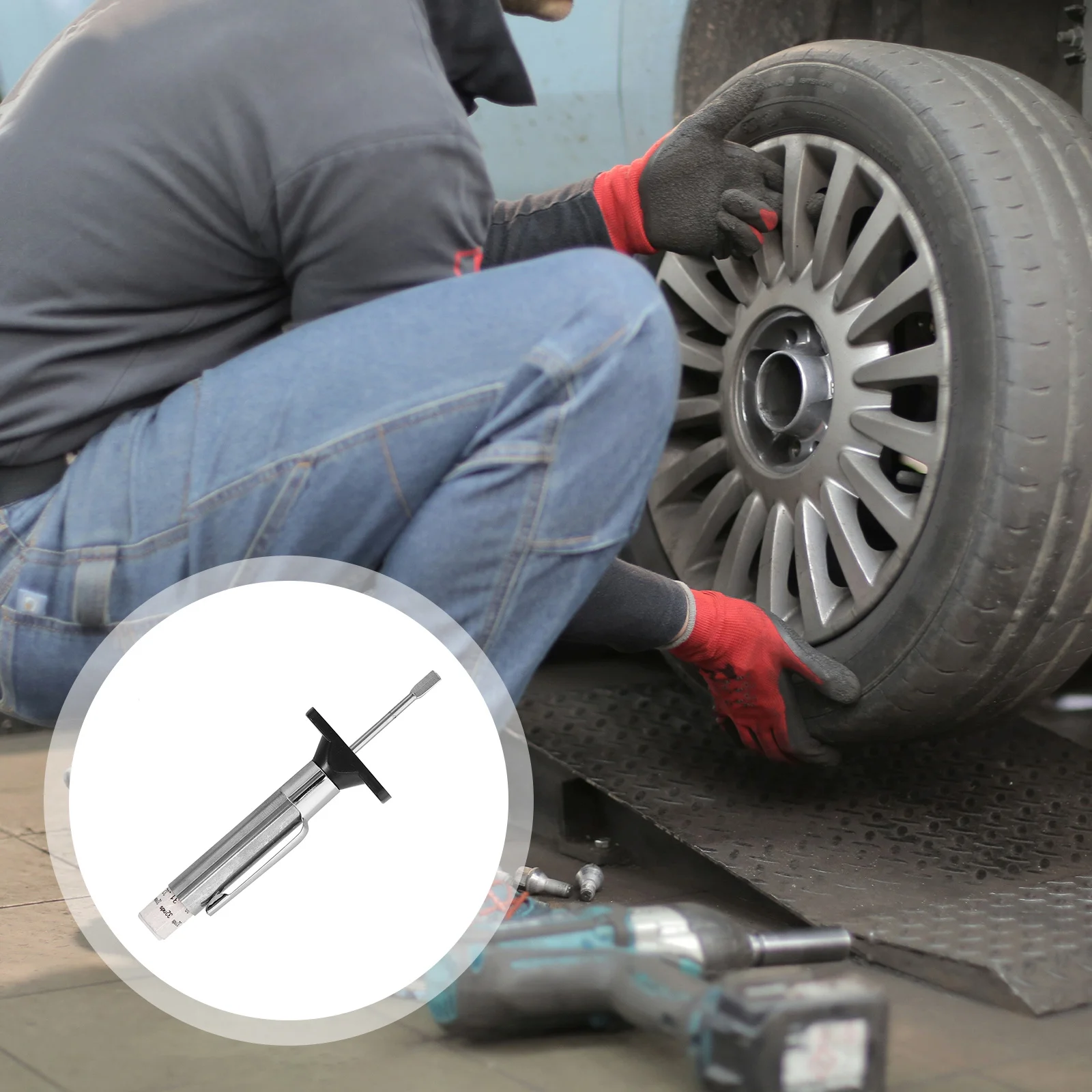 0-25 مللي متر أداة قياس عمق فقي الإطارات قياس دقيق متعدد الاستخدامات المركبات المحمولة دائم العملي قياس عمق الإطارات