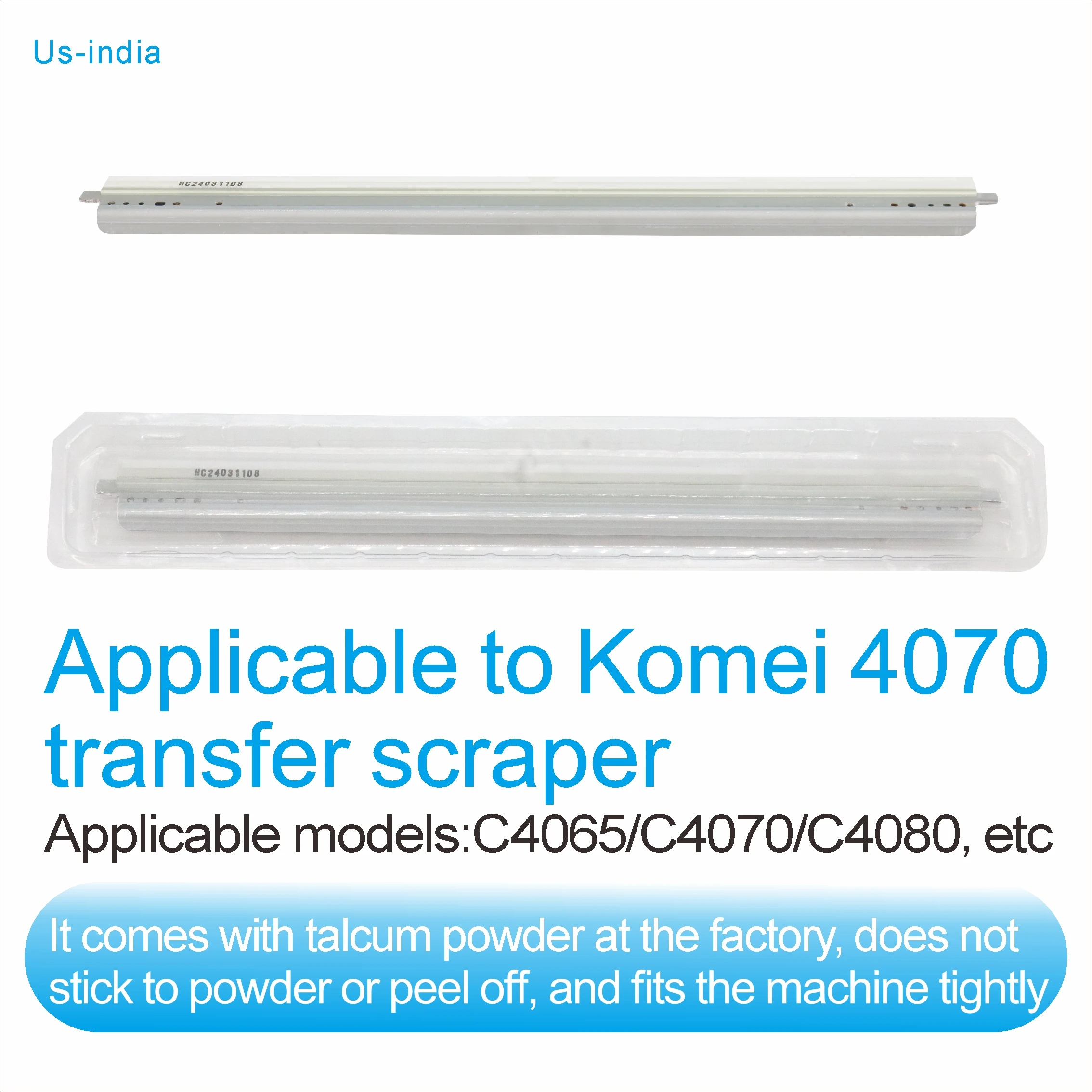 

Переводная пластина Komei 4070 со скребком. Подходит для скребка-переноска Komei 4070. Применимые модели: C4065/C4070/C4080, и т. д.