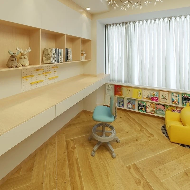 Bookshelf Integrated Computer Desk