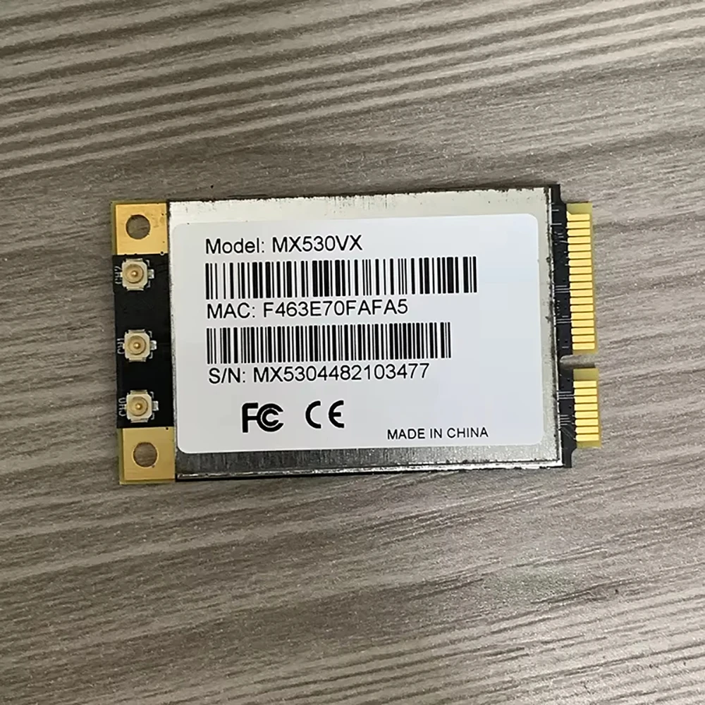 

Atheros QCA9880 Dual Band 2GHz 5GHz 3x3 MIMO 802.11ac Mini PCIE WiFi Module MX530VX Replace WLE900VX