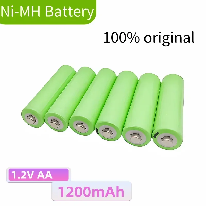 100% Original 1.2V AA1200mAh+1.2V AAA600mAh high-quality Ni-MH rechargeable lpega battery suitable for clocks mice toys etc