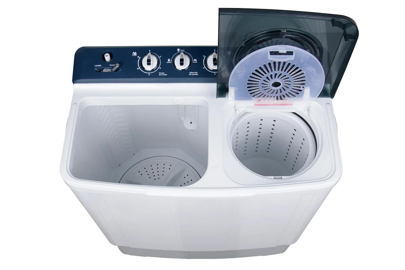 

Пульсатор конфигурации двойной ванны, индивидуальная панель управления, электрические стиральные машины с двойной ванной