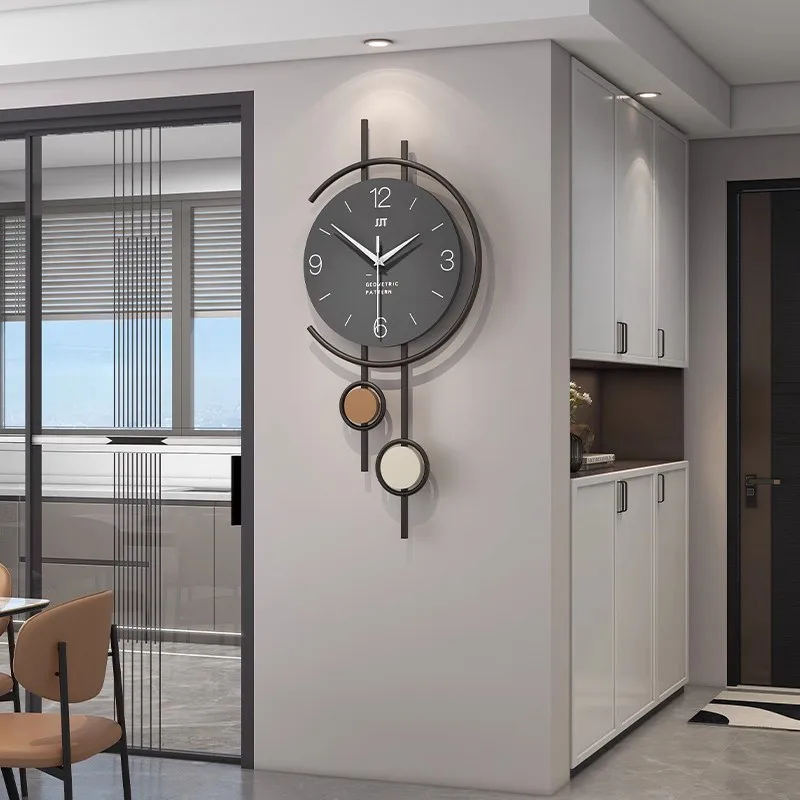 Aesthetic Interior Wall Watch Restaurant Nordic Silent Fashion Clock Wall Art Mural Living Room Horloge Murale Room Decorations