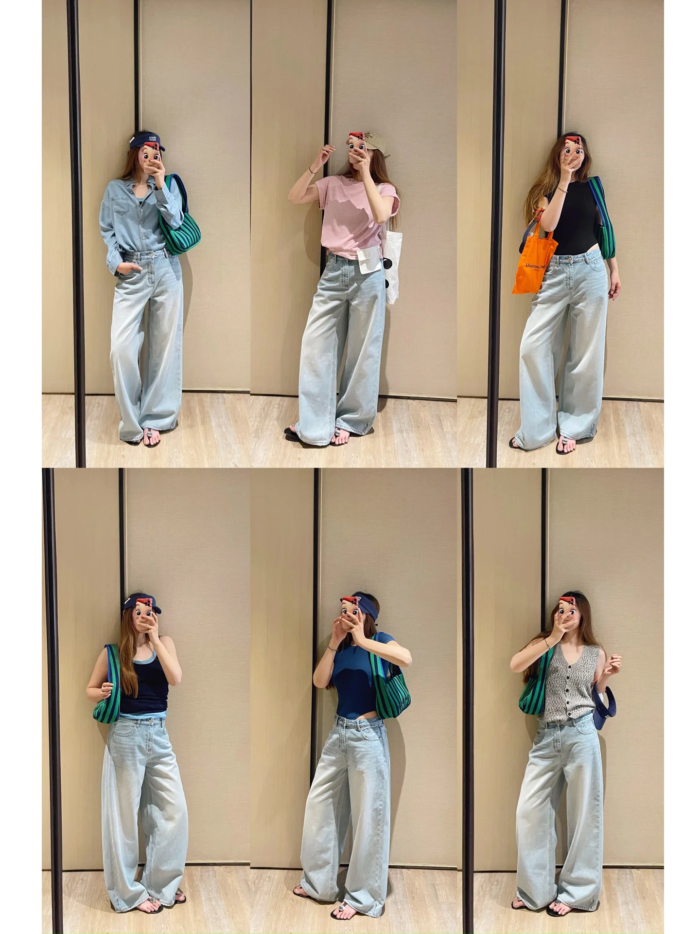 

Женские джинсы KOGIRL: легкие, мягкие, из чистого хлопка, винтажные, светло-голубые, повседневные, широкие, прямого кроя