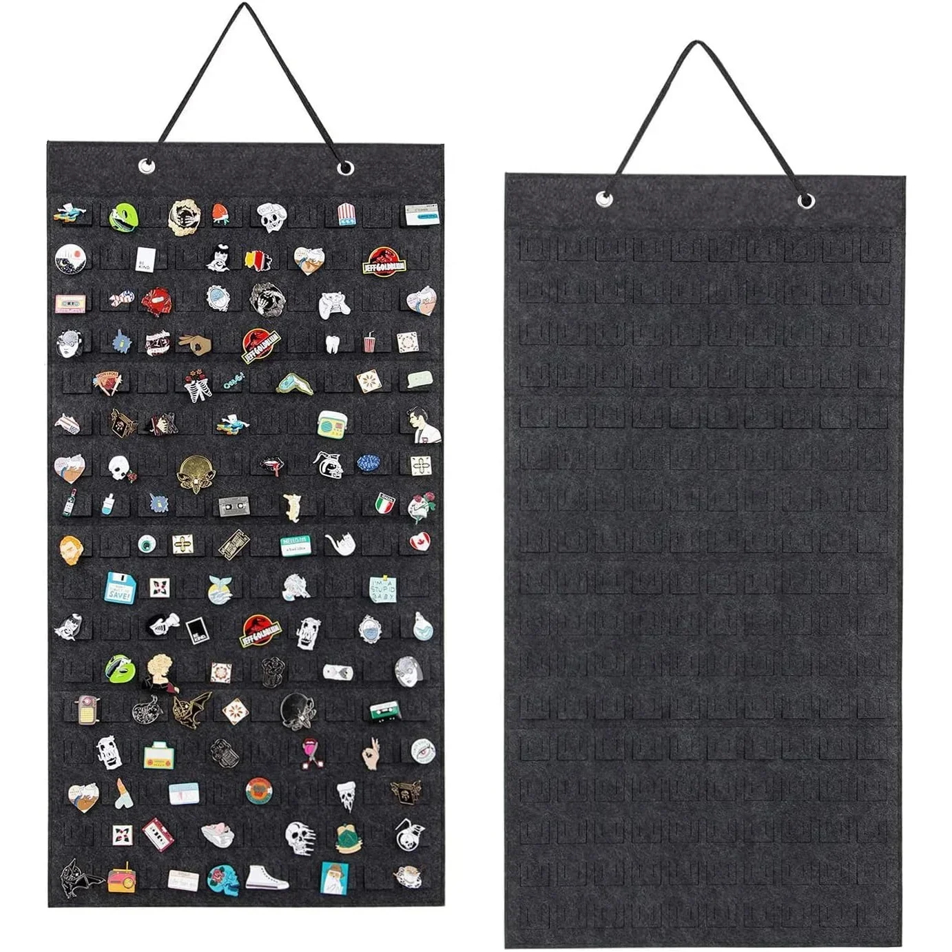 Wall Hanging Brooch Jewelry Storage Case, Felt Display Stand
