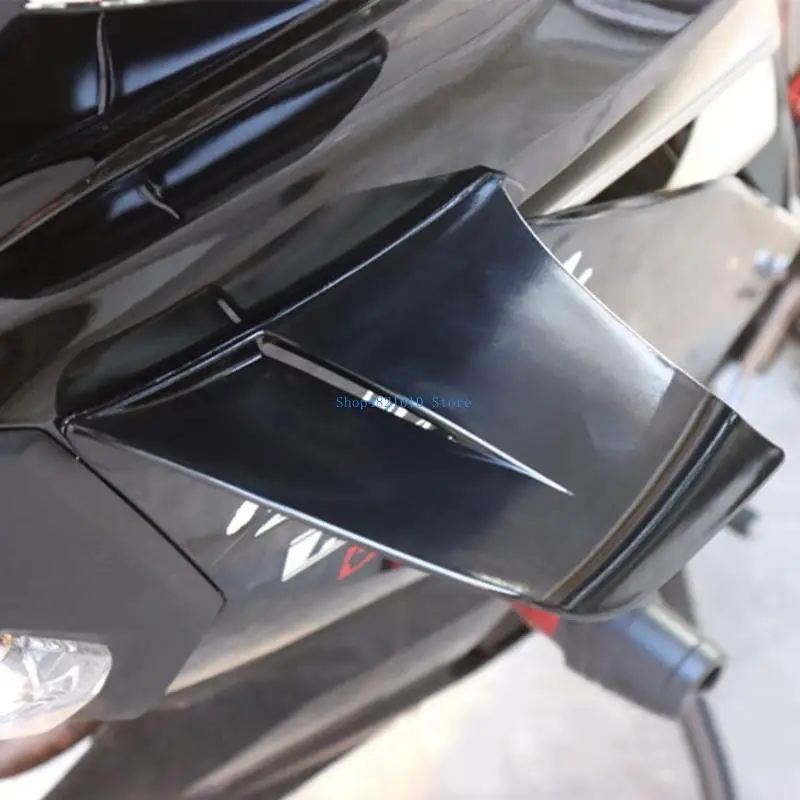 

T3LF 2Pcs Motorbike Modified Winglets Spoiler Aerodynamic Wing Side Fairing Winglets Wind Wing Motorcycle Accessory