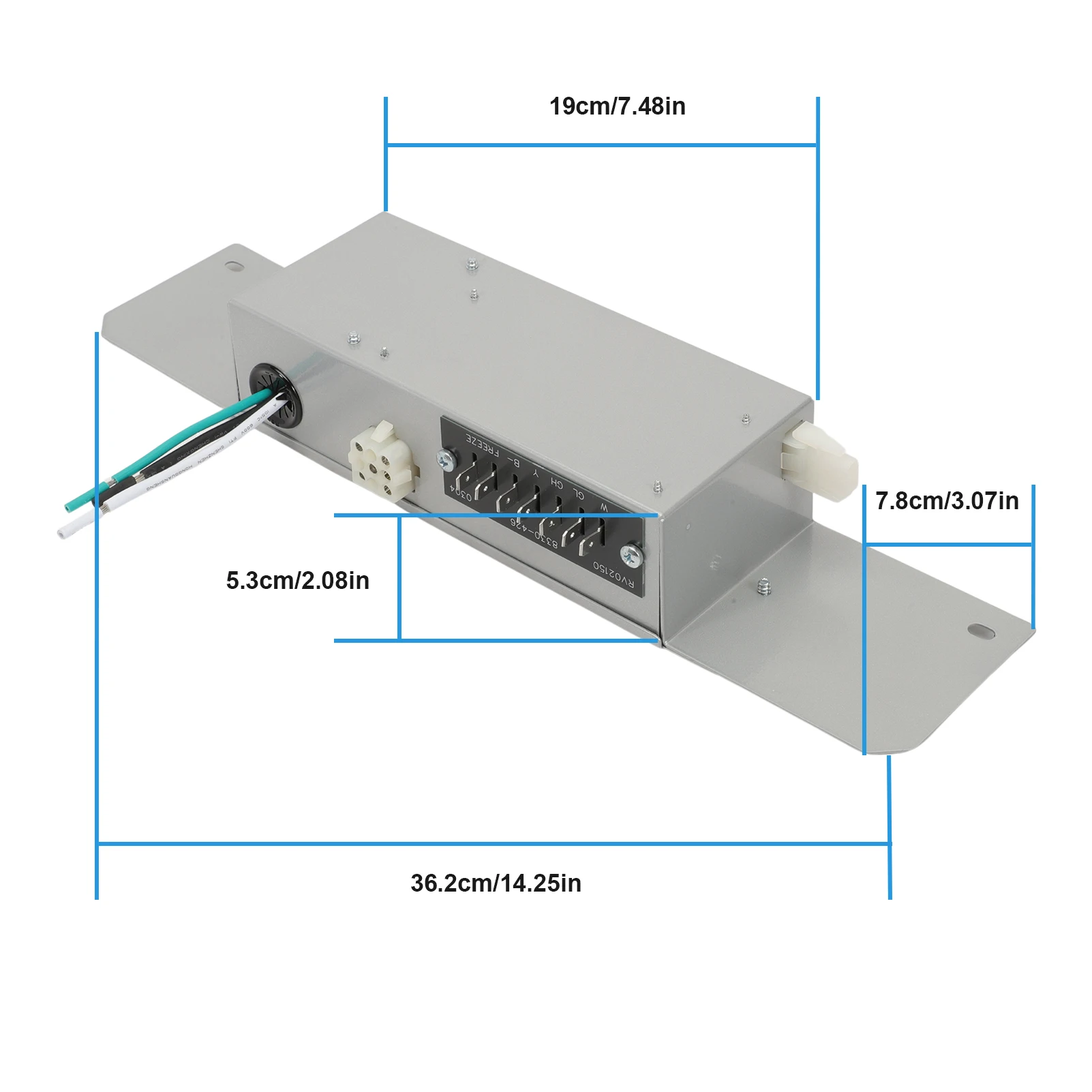 9330C755 Air Control Box Assembly Compatible with Coleman Ma-ch 15 RV A/C Air Conditioners