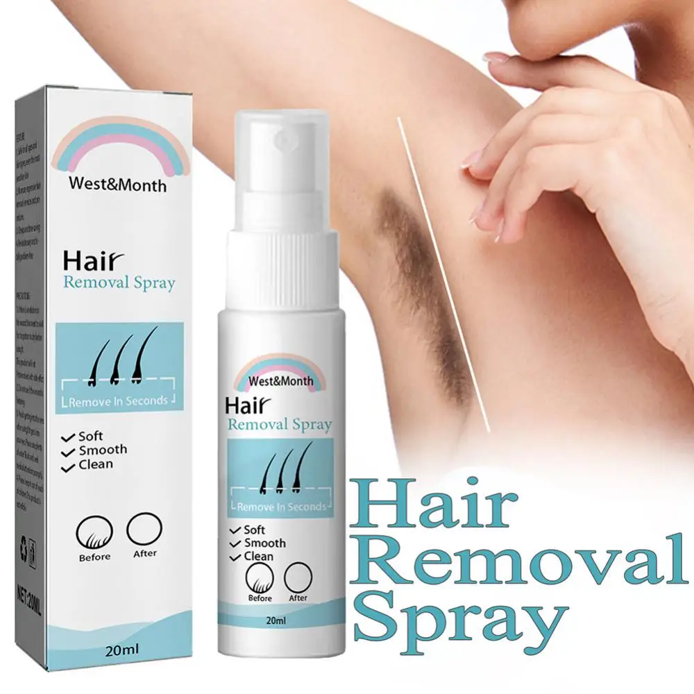 1/2PCS Permanent Hair Remover Suitable For Men And Women Hair Removal Spray Safe Effective Hair Growth Inhibitor