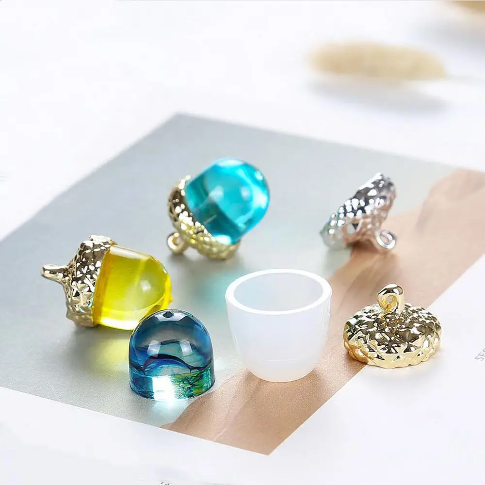 Gifts Holder Epoxy DIY 3D Solid Necklace Crafts Tools Jewelry Making Silicone Mold Jewelry accessory view 4