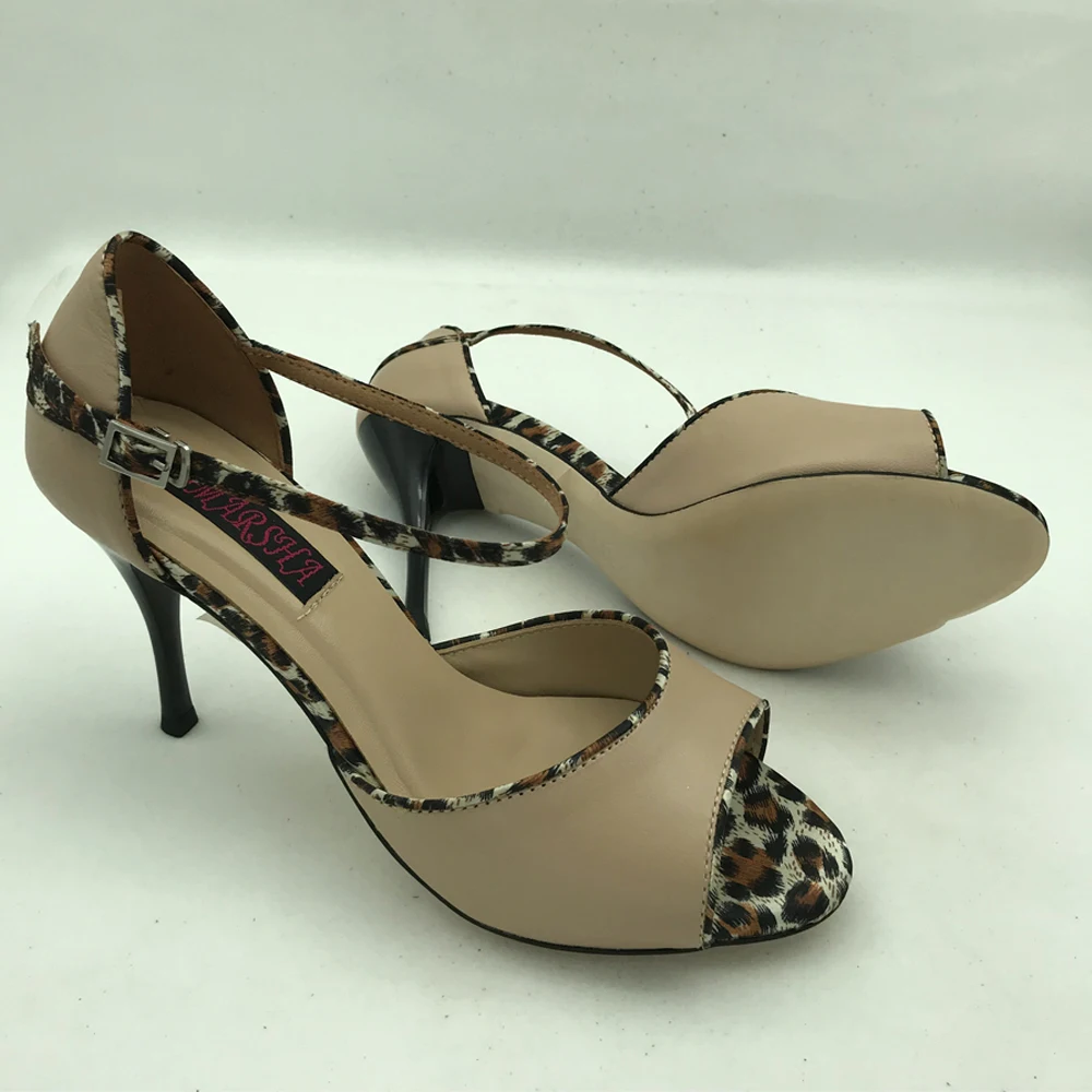 Comfortable and Fashional Argentina Tango Dance Shoes  Party Shoes Wedding Shoes  leather outsole T620541NL  7.5cm 9cm heel