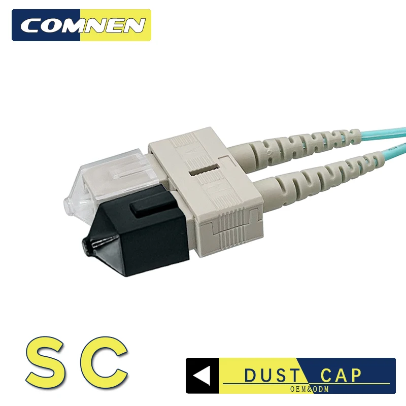 COMNEN SC Fiber Optic Dust Cap Sc connector fiber tool cable duster Protective Cap Cust Cover Network Plug Cover Optical Cat