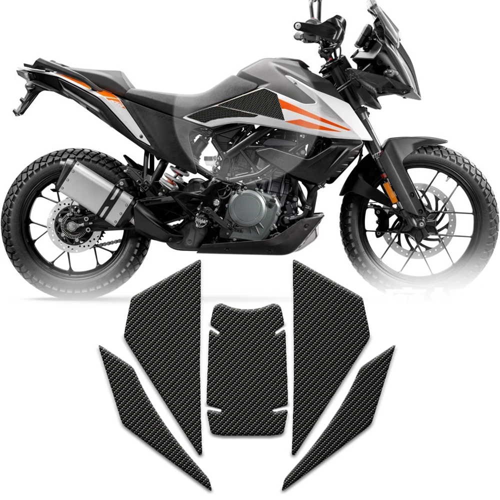 390 Adv Fuel Tank Pad Sticker 3D Gas Oil Protection Decals Waterproof For KTM 390 ADVENTURE 390adv 2020-2023