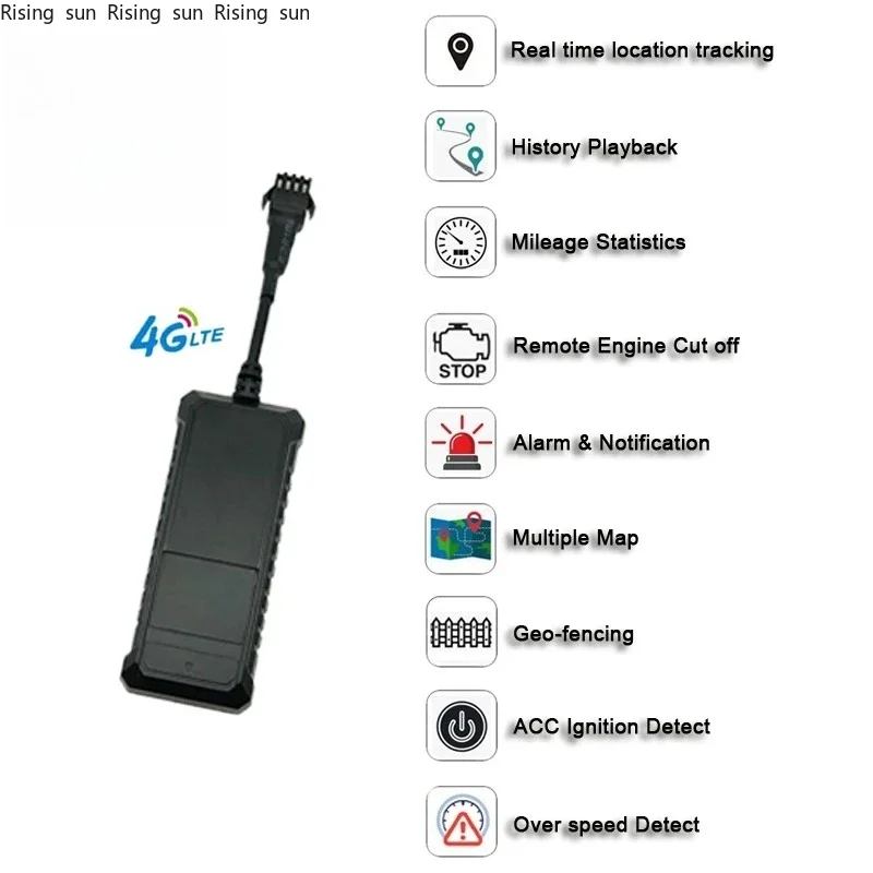 Smart GPS Tracker & Locator GPS GSM Tracker With Real-time Tracking  4G Car GPS Tracker
