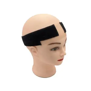 Weiche Nicht -Slip -Spitzenperücke weiche Frauen Samtperiere Perücken Banda Frauen Samt -Perückenzubehör Cachecol Banda einstellbar 8 Hauptverkaufshaar -Griffperücke - №8