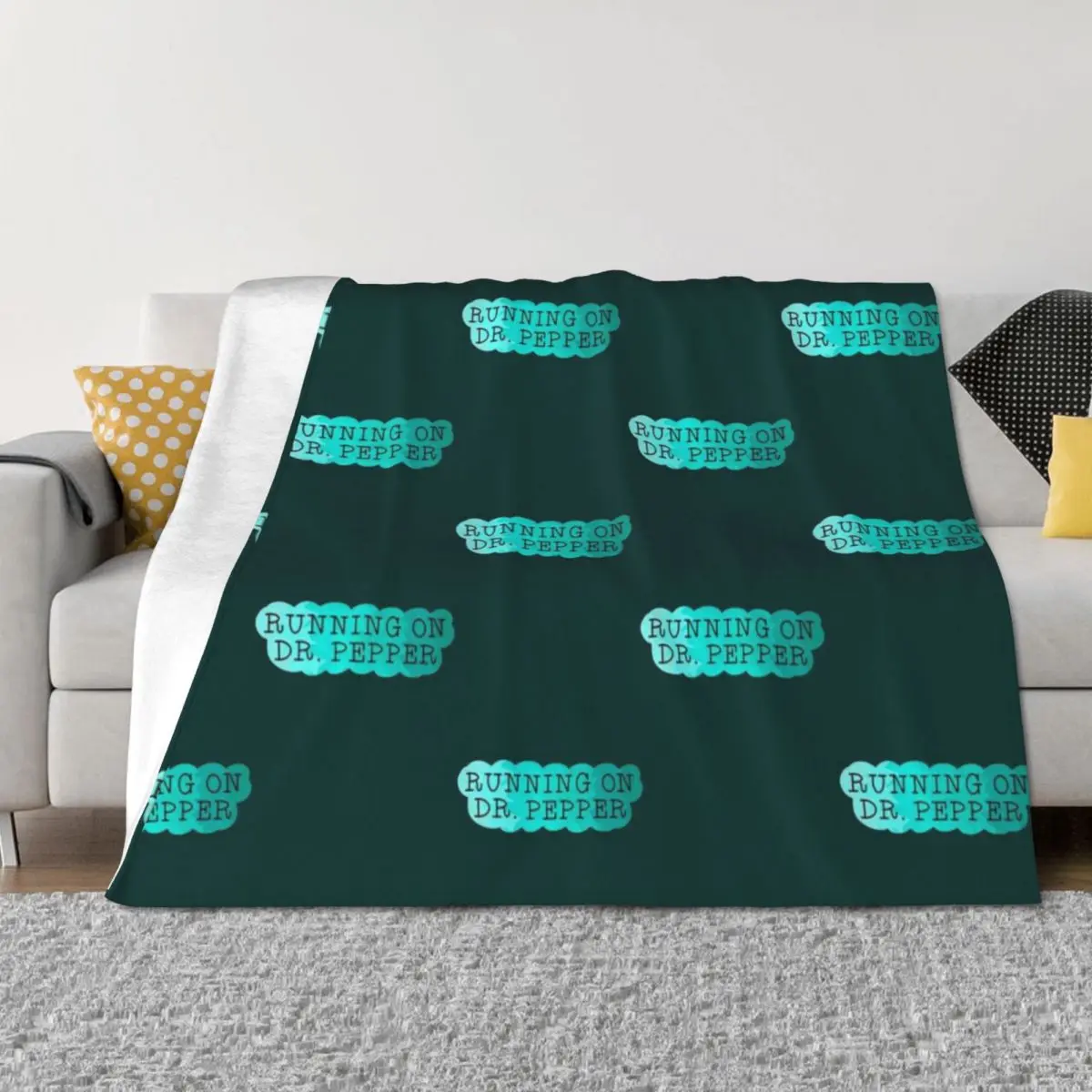 

Dr Pepper! Throw Blanket Hairys Weighted for winter wednesday Blankets