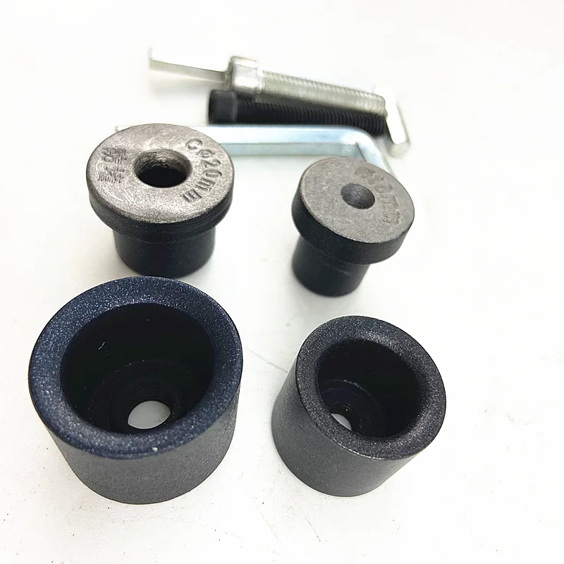 2 Sets16mm 20mm Ppr Soldering Nozzles Black Die Head Welding Mold Parts, PPR,PE,PB Water Pipe Hotmelt Butt Welding