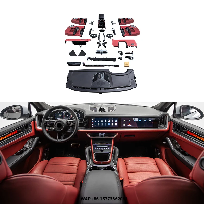 

Body Kit Modification Center Console Dashboard Door Interior for PAG 2011-2017 Cayenne Upgrade 2024 Interior