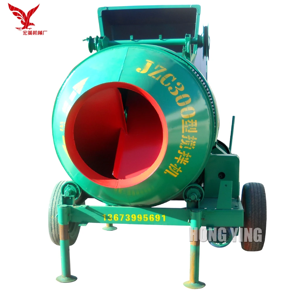 Rotary Drum One Bag Forced Concrete Mixer Electric Zambia Cement Mixer Price