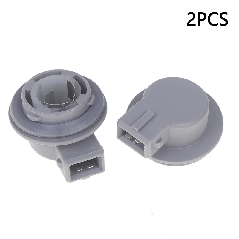 Automobile Brake Light Socket Pair; 2 Pin P21W Halogen Bulb Lamp Holder Connector.