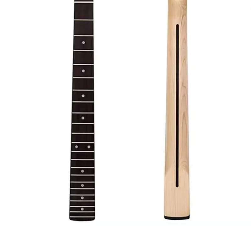 2025 22 Frets Clear Stain ST TL Neck Canadian Maple Electric Guitar Neck With Rosewood Fingerboard