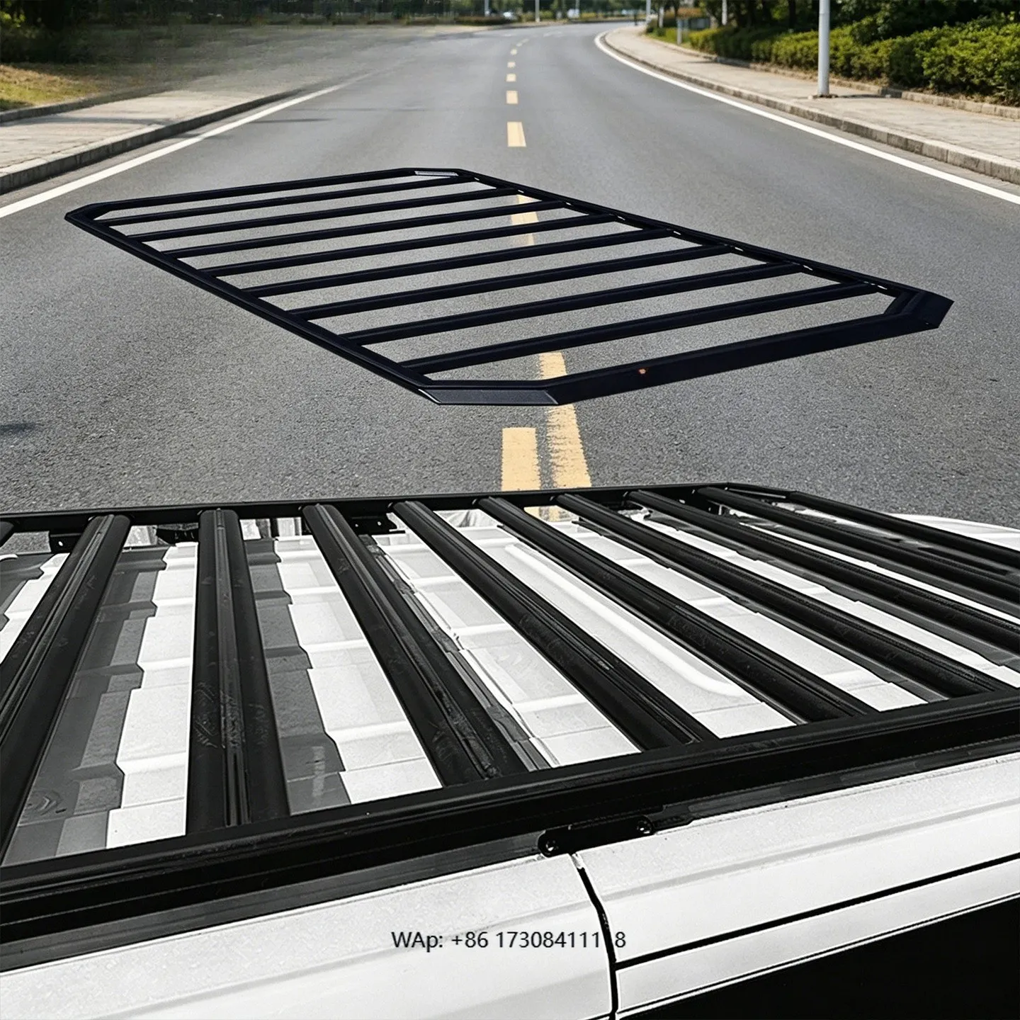 

Car Roof Rack Aluminum Alloy Customizable Thickened Aluminum Alloy Rust and Corrosion protection